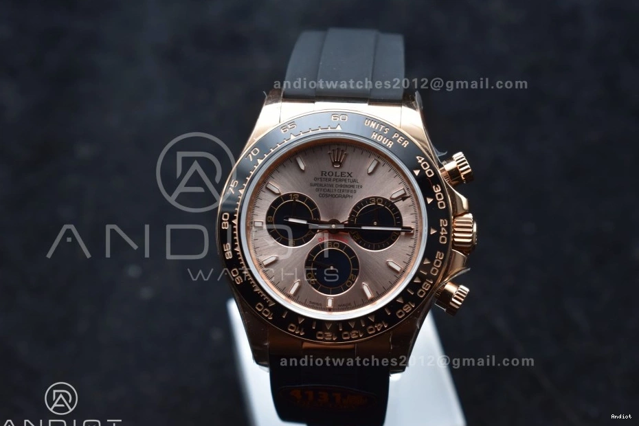 Strap SH4131 QF Daytona Best Edition Dial (Weighted) TravelReady RG 802 1:1 Oysterflex V6 126515 Black on 0730